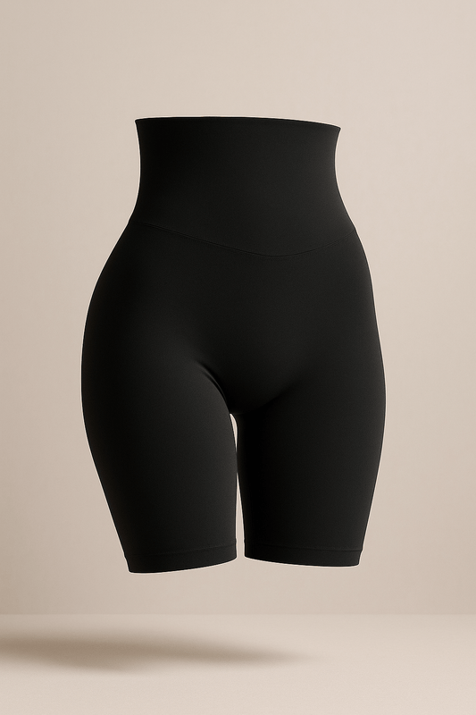 Short Gainant Taille Haute – Affine la silhouette & invisible sous les vêtements - Talanzaa