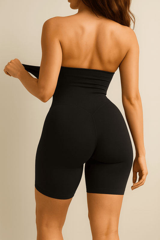 Short Gainant Taille Haute – Affine la silhouette & invisible sous les vêtements - Talanzaa